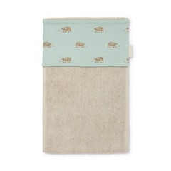Hedgehogs Blue Roller Hand Towel